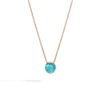 Collana Florilège de Vie Donna Rosèe du Matin in Oro Turchese P12M-TUR - P12M-TUR